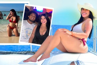 Christian Alemán tiene una relación con Melina Paredes.