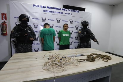 Dos secuestradores fueron capturados por la Policía Nacional la tarde del 1 de mayo de 2025.