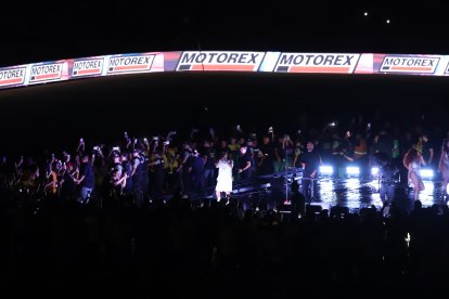Tito el Bambino cantó un poco en el Centenario de Barcelona SC.