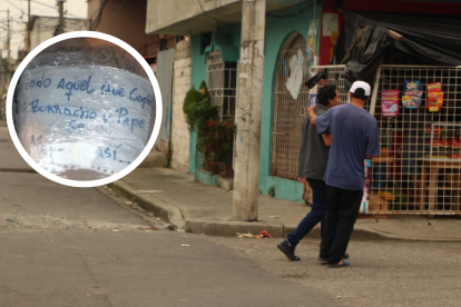 Hallaron cuerpo inerte en el Guasmo, con panfleto amenazante.