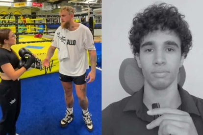 Roro Bueno habla sobre el entrenamiento en la casa de Jake Paul.