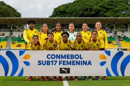 La selección femenina de Ecuador sub-17 disputa el Sudamericano 2025.