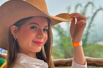 Leidy Álvarez, conocida como la Chonera Bonita.