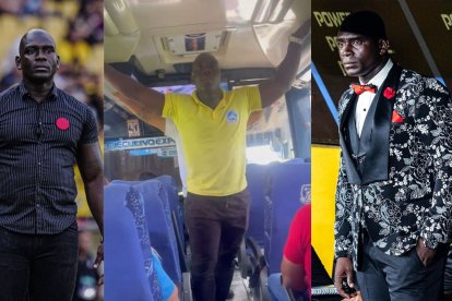 Segundo Castillo y sus predicas en buses de Guayaquil.