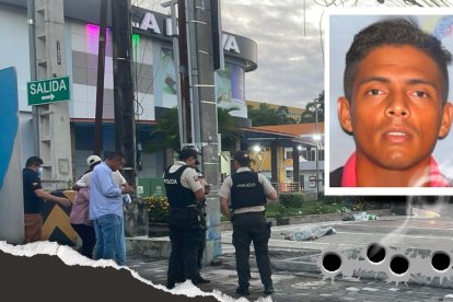 La víctima mortal fue identificada como 
Steven Danilo Fariño Tixe, de 27 años.