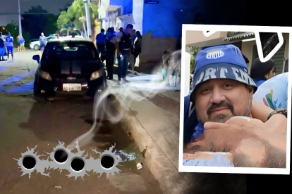 Investigadores unen pistas del crimen de Gustavo Merchán, cometido frente a su casa.