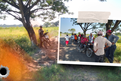 Las víctimas no portaban documentos. Los investigadores trataban de identificarlos.