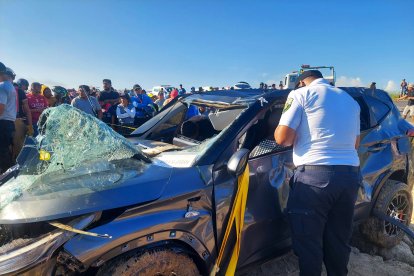 El accidente ocurrió la tarde de este miércoles 7 de mayo.