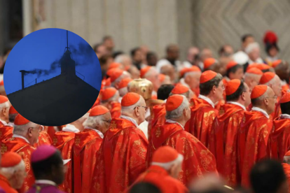 Los cardenales siguen votando en el cónclave, en busca del futuro Papa, mientras el humo negro marca la incertidumbre.