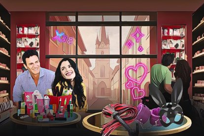 Según cuenta la especialista, los sex shops en Cuenca solían ser escondidos.