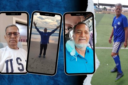 Teodoro Cercado periodista deportivo y jugador de fútbol.