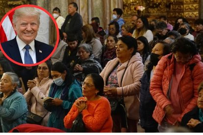 Católicos ecuatorianos esperan que el papa León XIV interceda con Donald Trump.