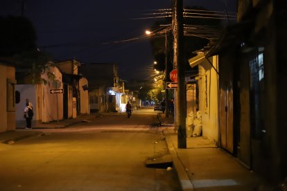 En este sector ocurrió el crimen del uniformado.