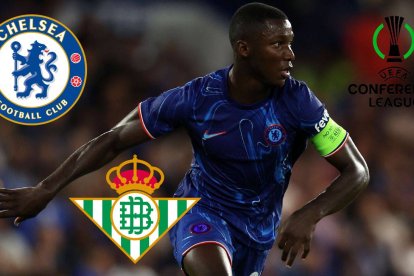 Moisés Caicedo está a un paso de ganar el título de la Conference League.