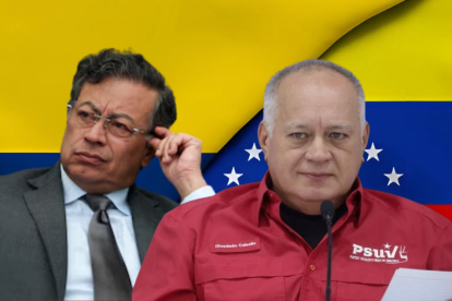 Cabello aseguró que el gobierno de Petro favorece el narcotráfico y la violencia en Colombia.