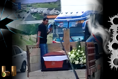 En Charapotó, parroquia manaba, un cortejo fúnebre terminó en tragedia.