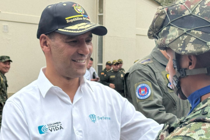 El ministro de Defensa de Colombia, Pedro Sánchez.