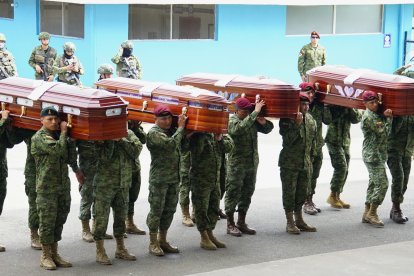 Once miltares fueron asesinados en el ataque ocurrido en la frontera.
