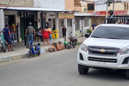 Los hechos violentos causaron conmoción en el populoso barrio mantense.