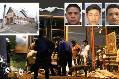 Dos de las tres víctimas mortales quedaron tendidas en la calzada con múltiples impactos de bala. La tercera falleció en una casa de salud.