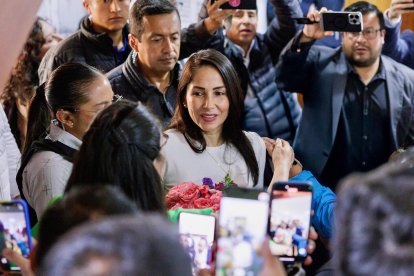 Luisa González fue candidata presidencial del correísmo.