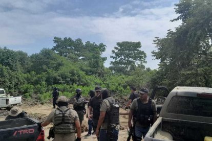 La policía en las comunas de la zona Colonche por el hecho ocurrido la madrugada de este martes