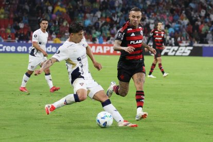 Liga de Quito visita a Flamengo, con el que empató en la tercera fecha.