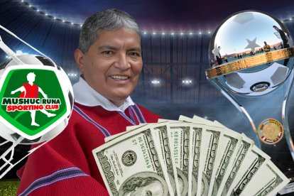 Luis Alfonso Chango y su forma de repartir los bonos de la Conmebol.