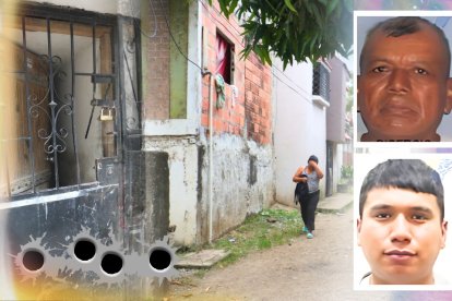 Los sicarios ingresaron a la fuerza a la casa para perpetrar el crimen.