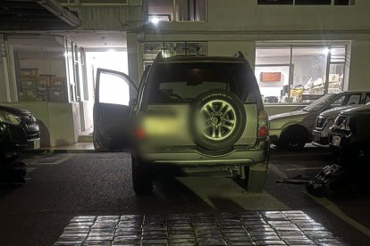 La sustancia estaba oculta en vehículos, cuyos conductores fueron aprehendidos.