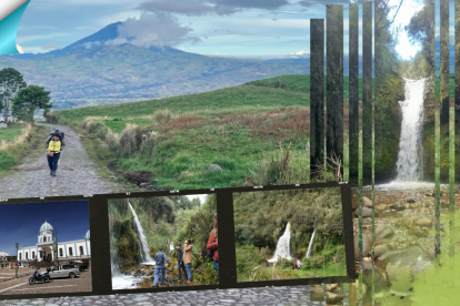 En Mocha puede caminar por una ruta mágica entre montañas y cascadas.