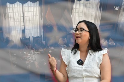 La situación de Blanca López en el Concejo Municipal se resolvió en la sesión del jueves 15 de mayo.