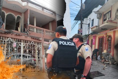 El segundo atentado con explosivos causó daños en la casa y en un carro que está en el garaje.