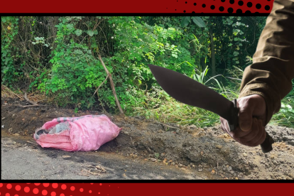 El cuerpo de la víctima fue encontrado al interior de un saco, lo que evidenciaría un intento por ocultarlo.