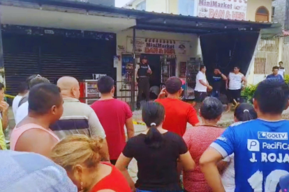 Crimen en el centro de 24 de Mayo.