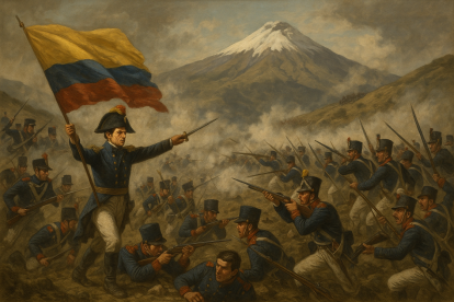 "La Batalla del Pichincha, librada en 1822, selló la independencia de Quito y marcó un hito en la historia del Ecuador