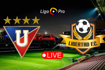 Liga de Quito y Libertad medirán fuerzas en la fecha 13 de la LigaPro 2025.
