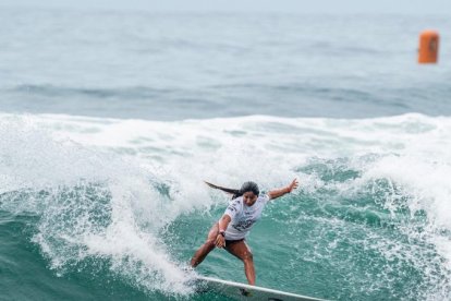 Génesis Borja fue la más destacada del torneo en Huanchaco, Perú.