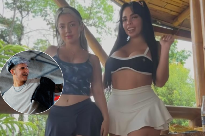 Catrina Sauvage y Andrea Soto fueron al casting de Ismael Sánchez.