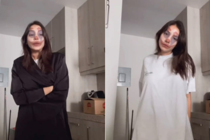 Gigi Mieles se le insinúa a Michael Morales.