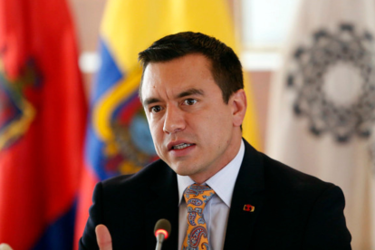 Daniel Noboa inicia su nuevo mandato el 24 de mayo.