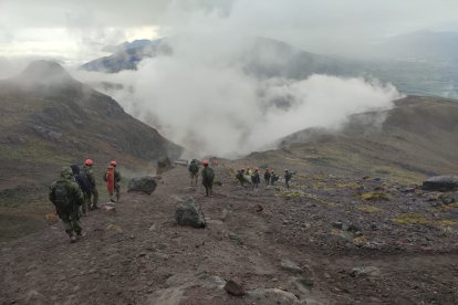 Las labores de rescate se desarrollarán desde las primeras horas de la mañana de este miércoles.