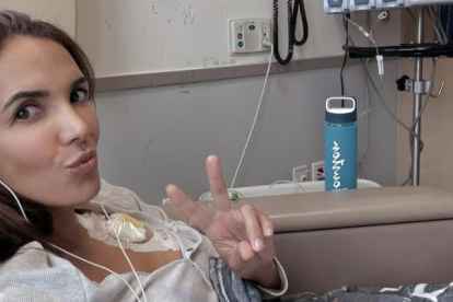 María Teresa Guerrero compartió momentos de su proceso de quimioterapias.