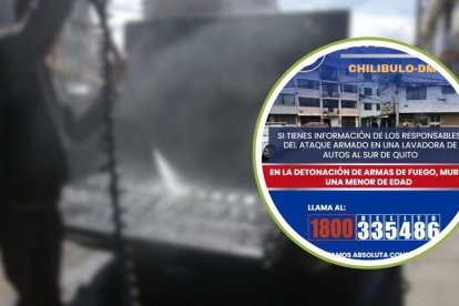 Los asesinos son buscados por la Policía tras crimen de niña en Chilibulo, sur de Quito.