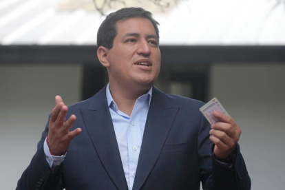 Andrés Arauz asegura que sus gestiones internacionales ya están teniendo impacto en el acto de investidura presidencial.