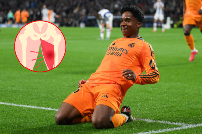 Endrick, durante un entrenamiento con el Real Madrid, sufre una lesión que lo deja fuera del Mundial de Clubes.