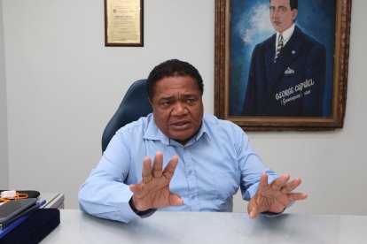 ESTADIO CAPWELL ENTREVISTA CON JORGE GUZMAN PRESIDENTE DEL CLUB SPORT EMELEC FECHA :19/03/2025 PERIODISTA:CHRISTOPHER MONTALVAN AG-PERIODISTA AG-GUAYAQUIL AG-EXPRESO AG-GRANASA