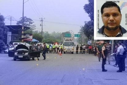 Al retornar hacia Montalvo, sujetos en una motocicleta atacaron a Kenny Montero.