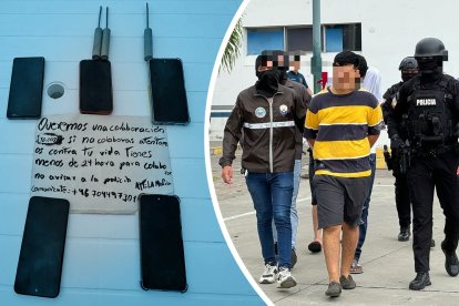 Los detenidos fueron puestos a órdenes de la autoridad competente.