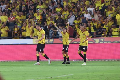 Barcelona SC pelea en la parte alta de la tabla de posiciones de la LigaPro 2025.